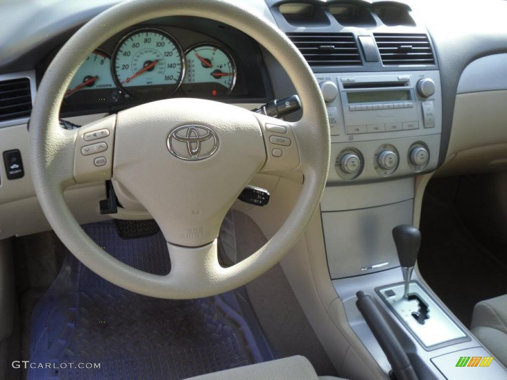 2006 Solara SE Coupe - Arctic Frost Pearl / Ivory photo #6