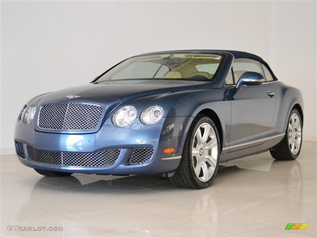 Blue Crystal 2011 Bentley Continental GTC Standard Continental GTC Model Exterior Photo #49146245