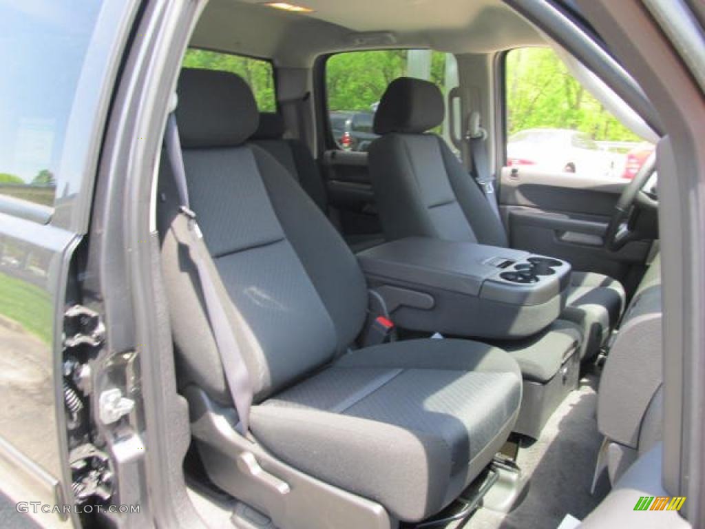 2011 Silverado 1500 LT Crew Cab 4x4 - Taupe Gray Metallic / Ebony photo #9