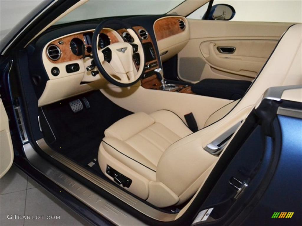 Magnolia/Imperial Blue Interior 2011 Bentley Continental GTC Standard Continental GTC Model Photo #49146602