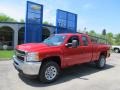 Victory Red 2011 Chevrolet Silverado 2500HD Extended Cab 4x4