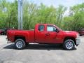 2011 Victory Red Chevrolet Silverado 2500HD Extended Cab 4x4  photo #8