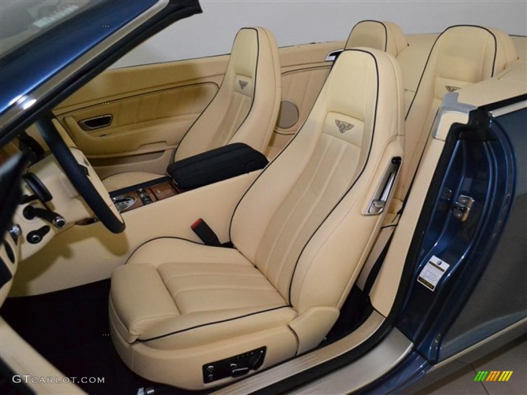 Magnolia/Imperial Blue Interior 2011 Bentley Continental GTC Standard Continental GTC Model Photo #49146740