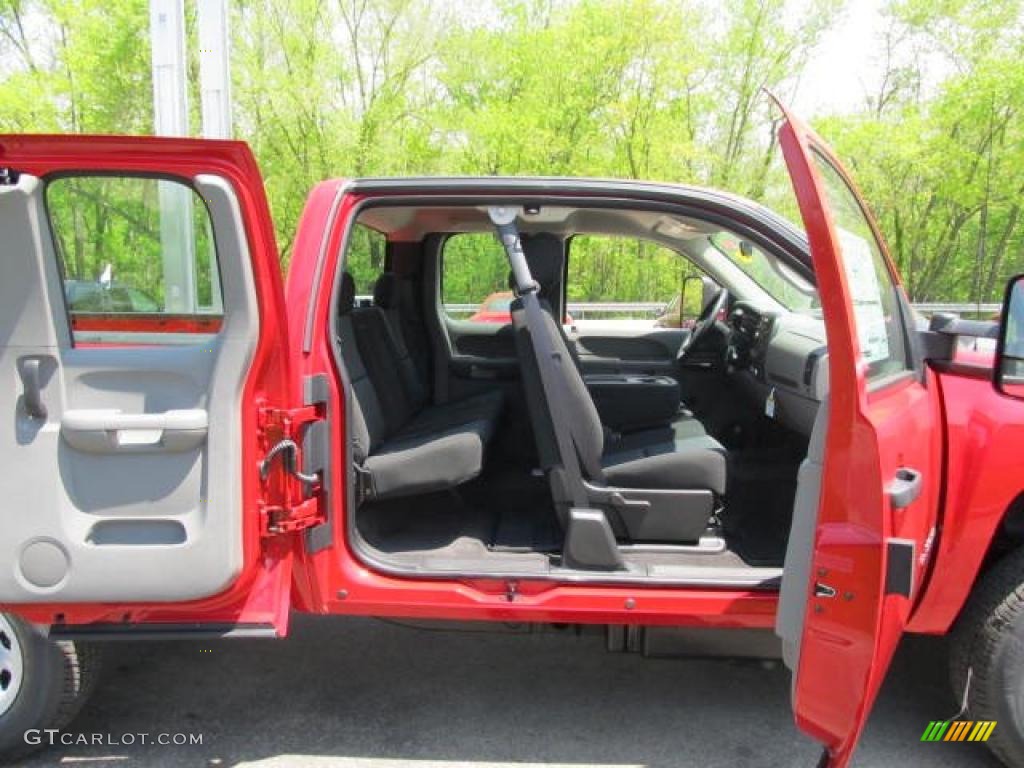 2011 Chevrolet Silverado 2500HD Extended Cab 4x4 Interior Color Photos