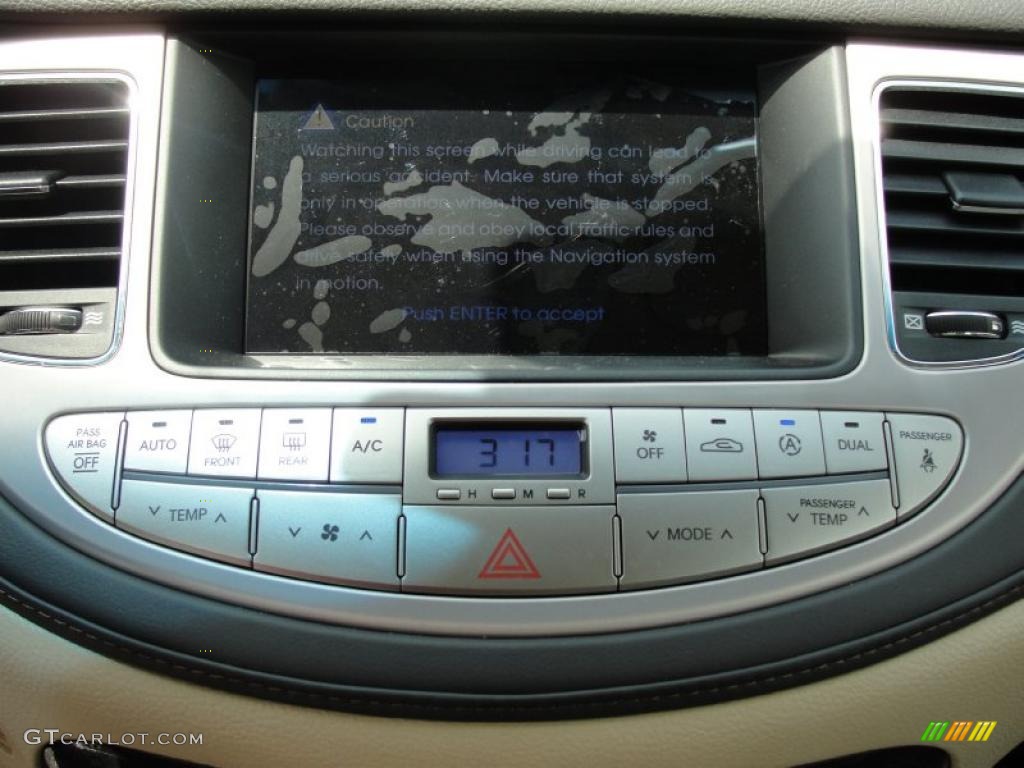 2011 Hyundai Genesis 4.6 Sedan Controls Photo #49146941