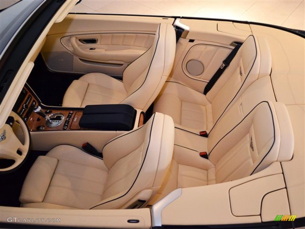 Magnolia/Imperial Blue Interior 2011 Bentley Continental GTC Standard Continental GTC Model Photo #49146989