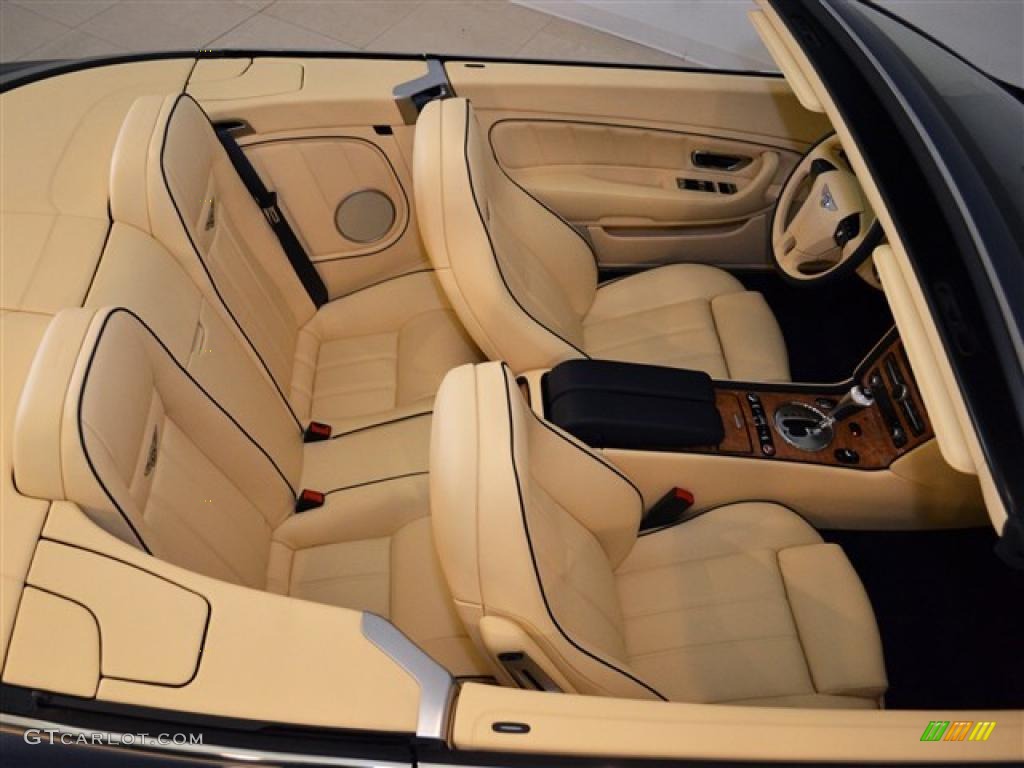 Magnolia/Imperial Blue Interior 2011 Bentley Continental GTC Standard Continental GTC Model Photo #49147145