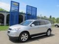 2011 Silver Ice Metallic Chevrolet Traverse LT AWD  photo #1