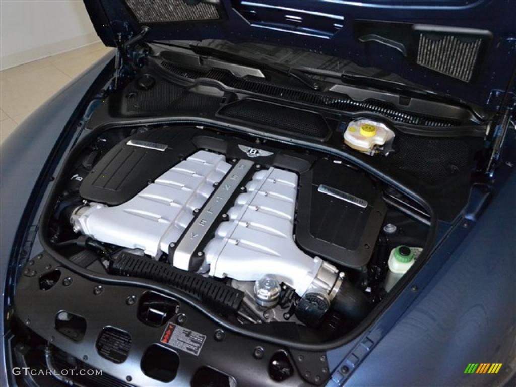 2011 Bentley Continental GTC Standard Continental GTC Model 6.0 Liter Twin-Turbocharged DOHC 48-Valve VVT W12 Engine Photo #49147322
