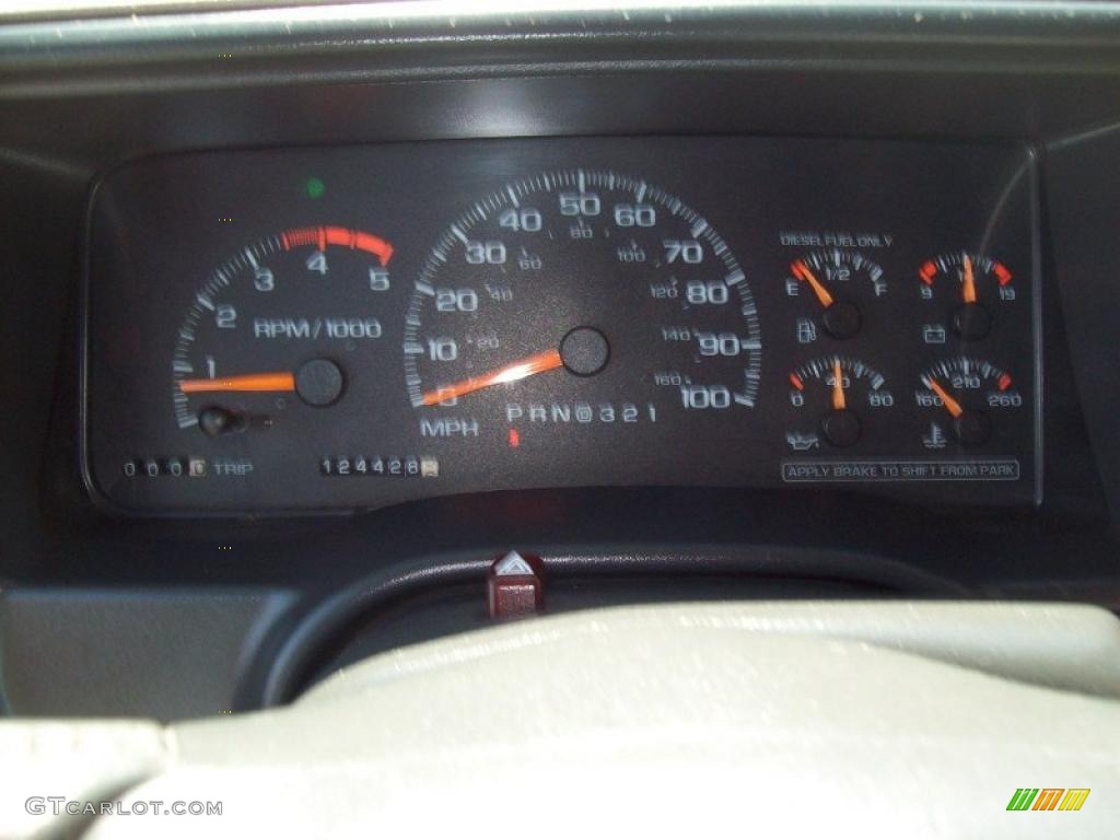 1999 Suburban K2500 SLT 4x4 - Onyx Black / Neutral photo #25