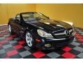Majestic Black Metallic 2009 Mercedes-Benz SL 550 Roadster Exterior