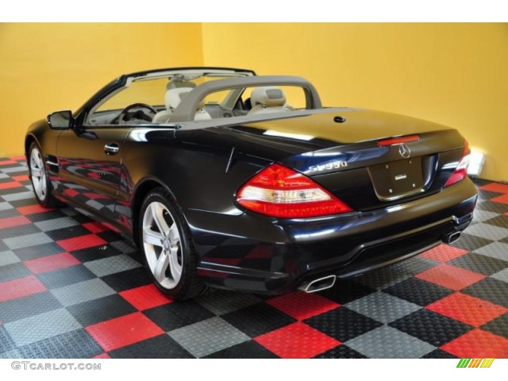 Majestic Black Metallic 2009 Mercedes-Benz SL 550 Roadster Exterior Photo #49148954