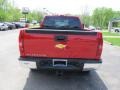 2009 Victory Red Chevrolet Silverado 1500 Extended Cab 4x4  photo #4