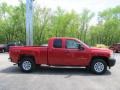 2009 Victory Red Chevrolet Silverado 1500 Extended Cab 4x4  photo #6