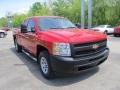 2009 Victory Red Chevrolet Silverado 1500 Extended Cab 4x4  photo #7