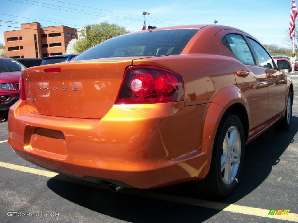 Mango Tango Pearl 2011 Dodge Avenger Mainstreet Exterior Photo #49151963