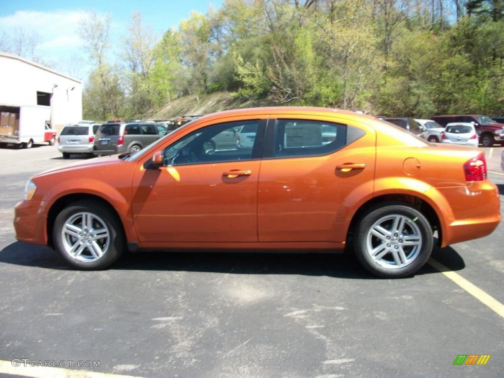 Mango Tango Pearl 2011 Dodge Avenger Mainstreet Exterior Photo #49152086