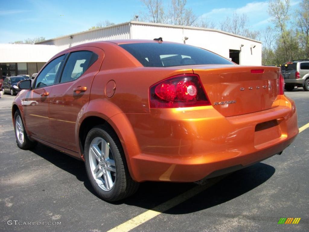 Mango Tango Pearl 2011 Dodge Avenger Mainstreet Exterior Photo #49152104