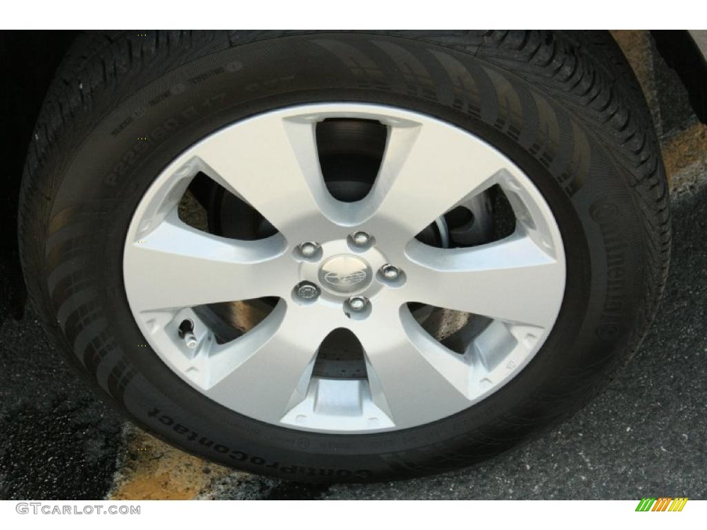 2010 Subaru Outback 2.5i Premium Wagon Wheel Photo #49152794
