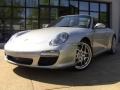 2009 Arctic Silver Metallic Porsche 911 Carrera S Cabriolet  photo #1