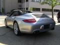 Arctic Silver Metallic 2009 Porsche 911 Carrera S Cabriolet Exterior