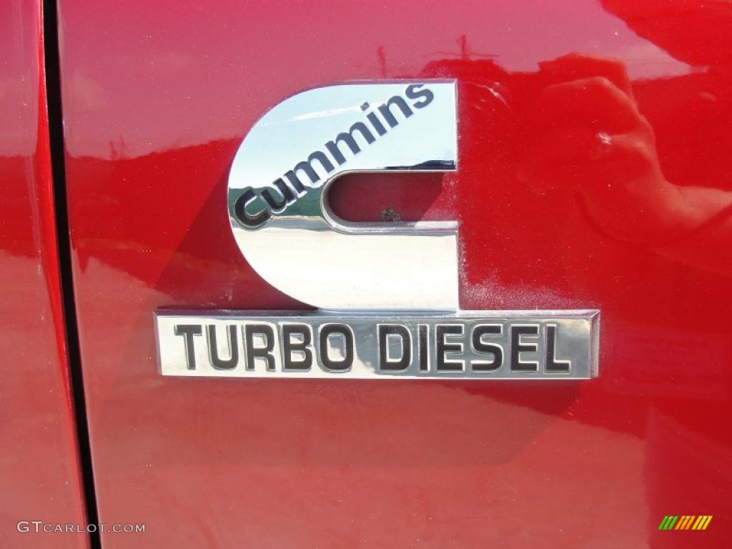2009 Dodge Ram 3500 SLT Quad Cab 4x4 Dually Marks and Logos Photo #49153847