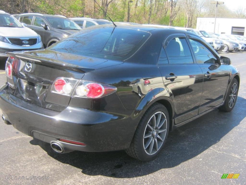 2007 MAZDA6 MAZDASPEED6 Sport - Black Mica / Black photo #2