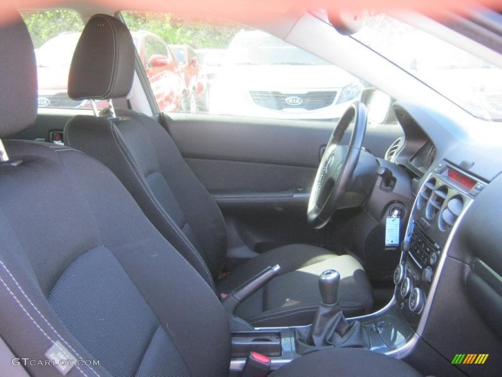 2007 MAZDA6 MAZDASPEED6 Sport - Black Mica / Black photo #6