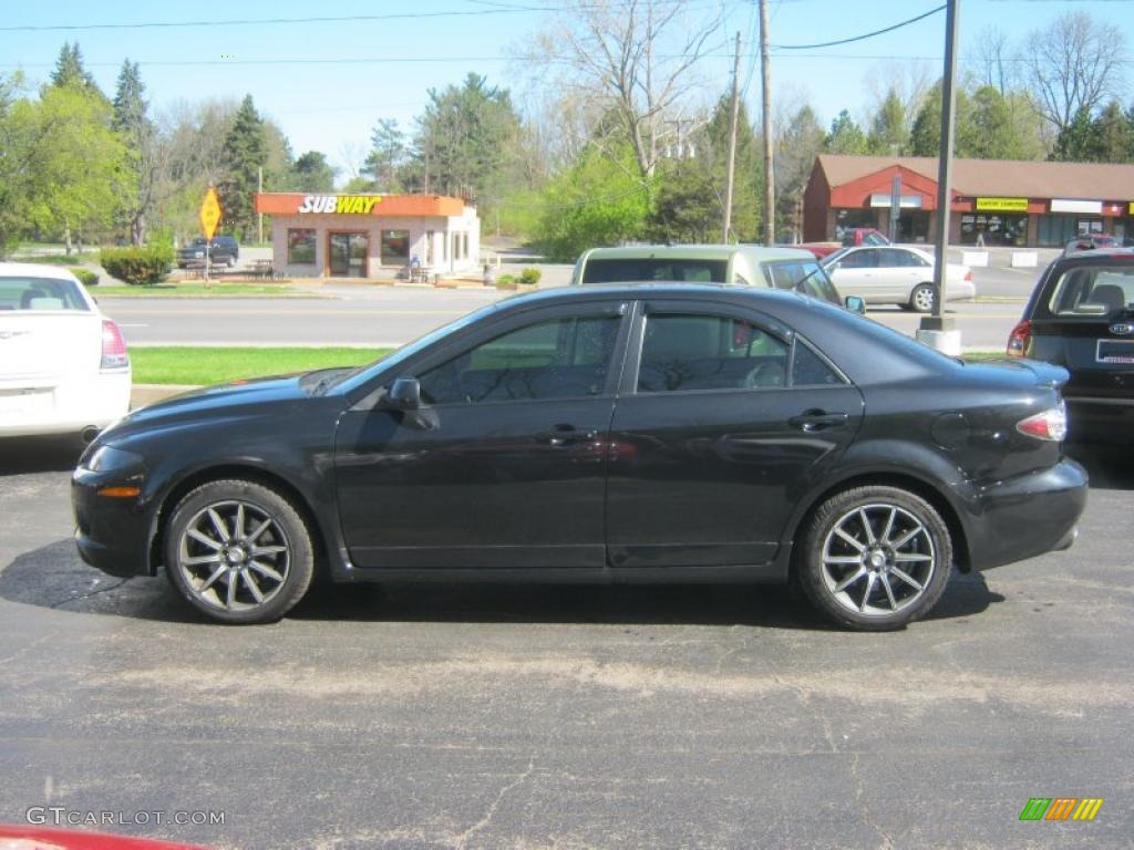 2007 MAZDA6 MAZDASPEED6 Sport - Black Mica / Black photo #12