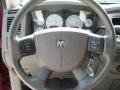 Khaki 2009 Dodge Ram 3500 SLT Quad Cab 4x4 Dually Steering Wheel