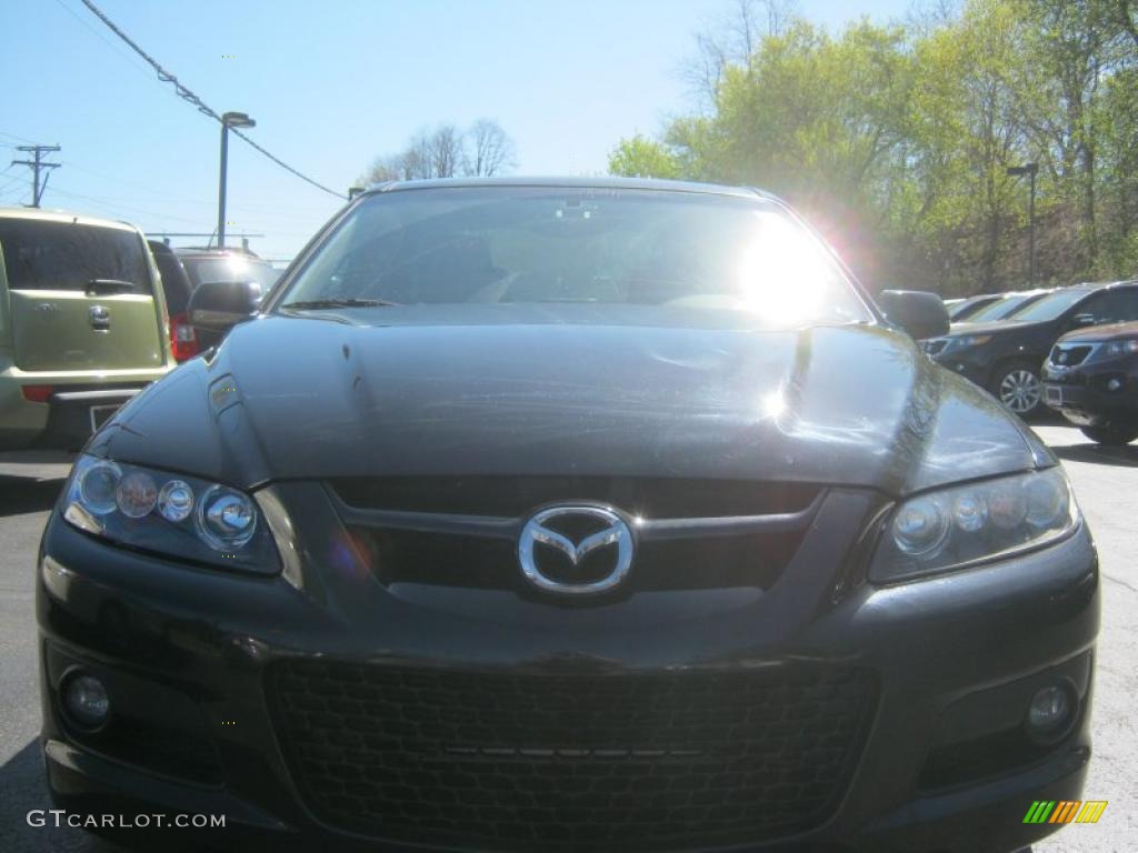 2007 MAZDA6 MAZDASPEED6 Sport - Black Mica / Black photo #15