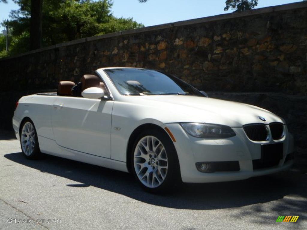 2008 3 Series 328i Convertible - Alpine White / Saddle Brown/Black photo #1