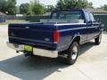 1997 Royal Blue Metallic Ford F250 XLT Extended Cab  photo #3