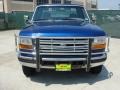 1997 Royal Blue Metallic Ford F250 XLT Extended Cab  photo #8