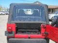 2006 Flame Red Jeep Wrangler X 4x4  photo #6