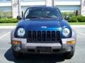 2003 Patriot Blue Pearl Jeep Liberty Sport 4x4  photo #2