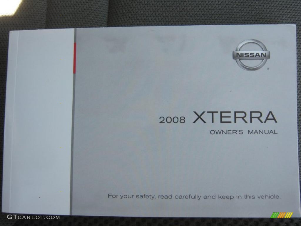 2008 Xterra S 4x4 - Night Armor Dark Gray / Steel/Graphite photo #22