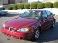 2005 Sport Red Metallic Pontiac Grand Am SE Sedan  photo #2