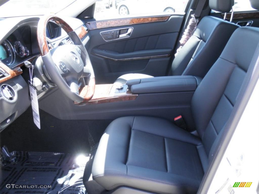2011 E 350 Sedan - Arctic White / Black photo #7