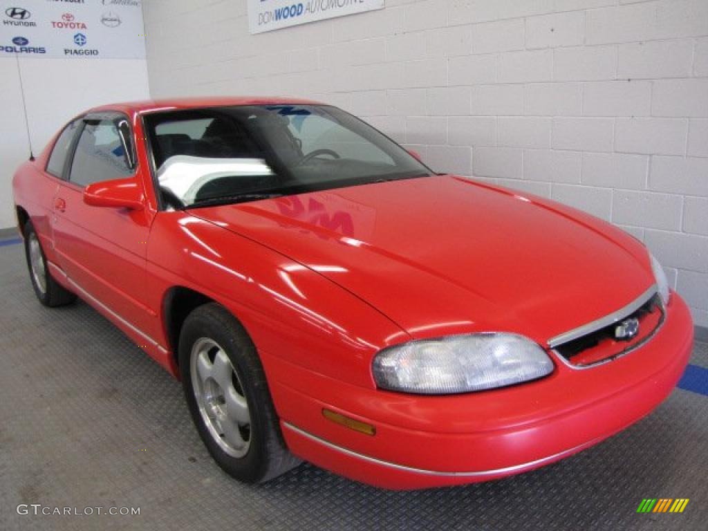 1996 Monte Carlo LS - Torch Red / Charcoal photo #1
