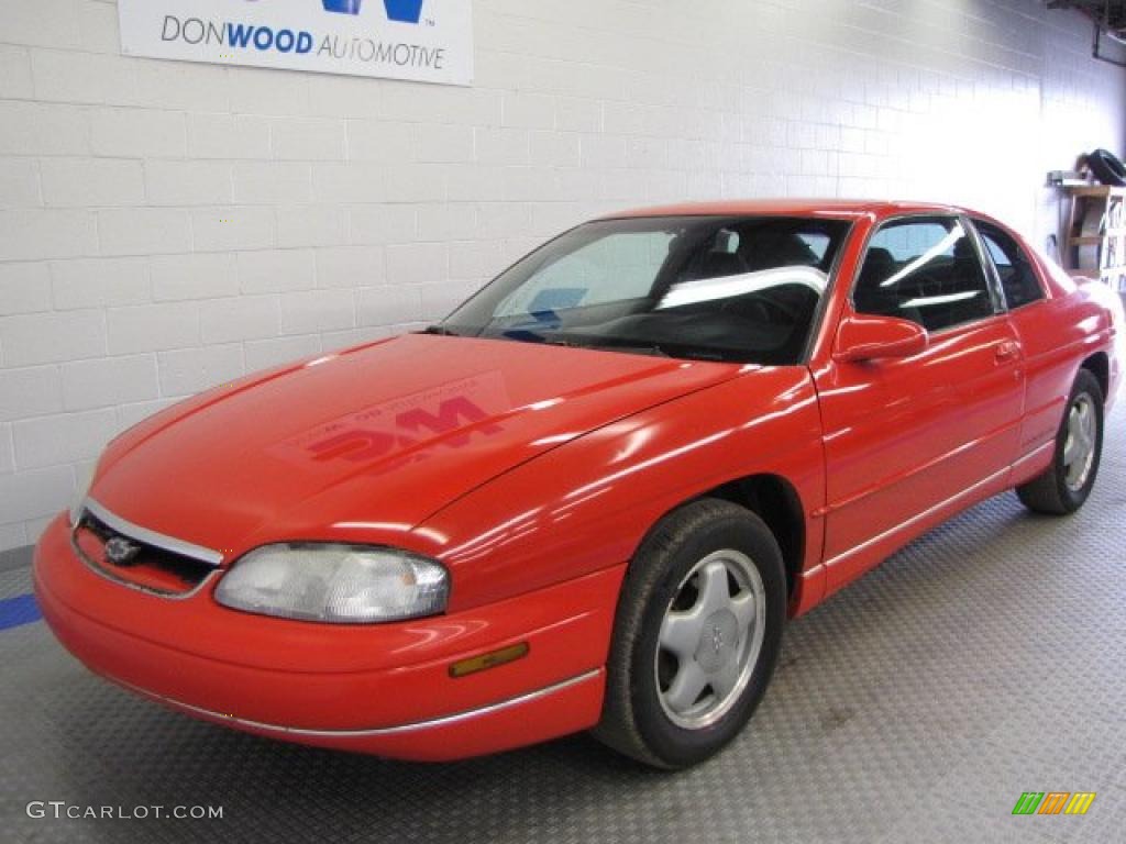 1996 Monte Carlo LS - Torch Red / Charcoal photo #2