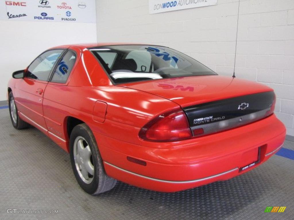 1996 Monte Carlo LS - Torch Red / Charcoal photo #3