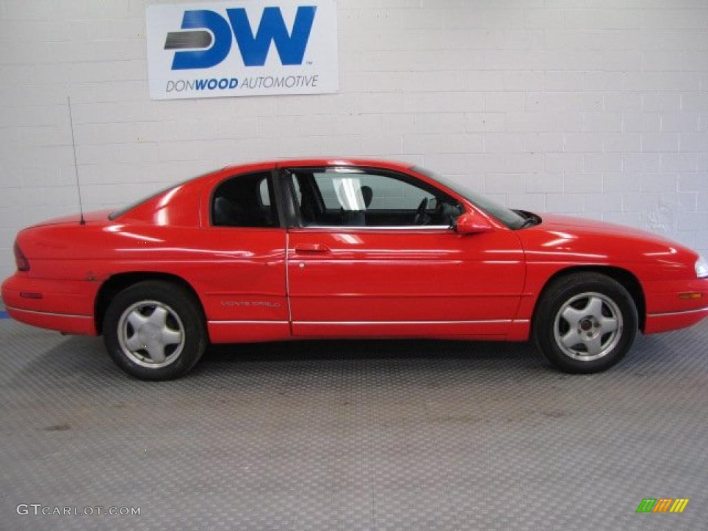 1996 Monte Carlo LS - Torch Red / Charcoal photo #5