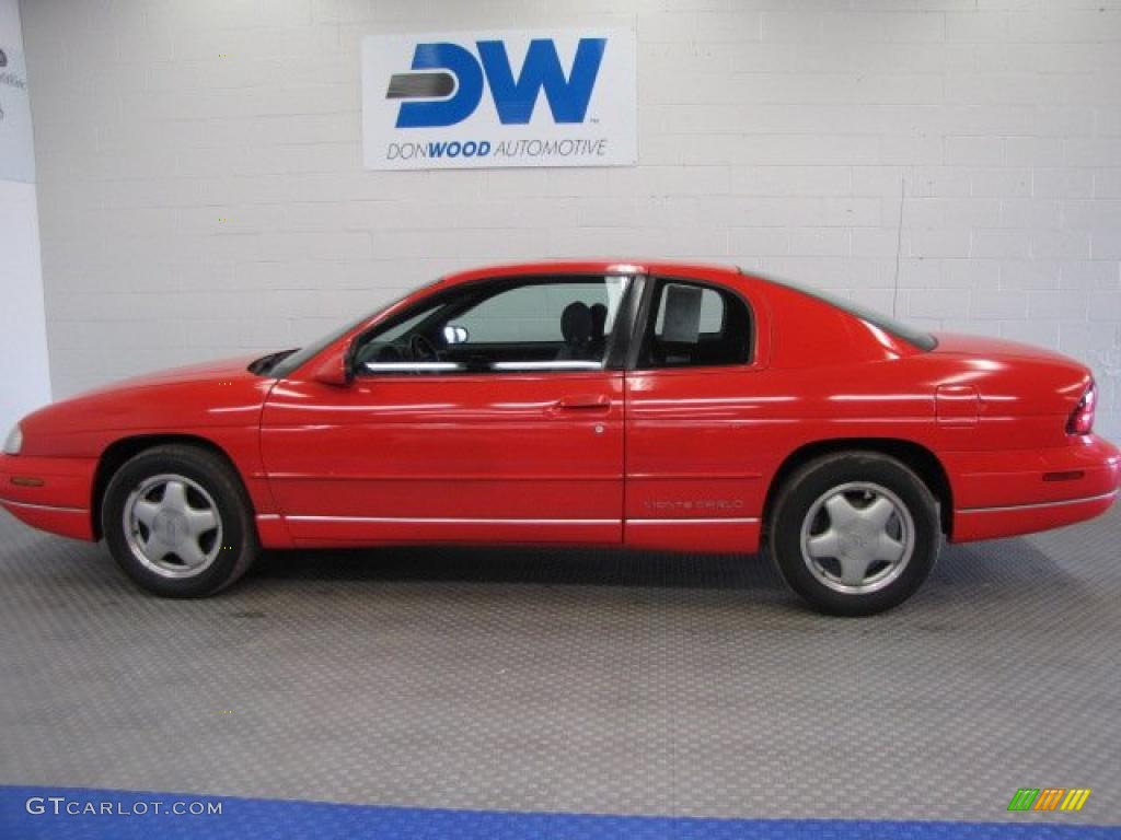 1996 Monte Carlo LS - Torch Red / Charcoal photo #6