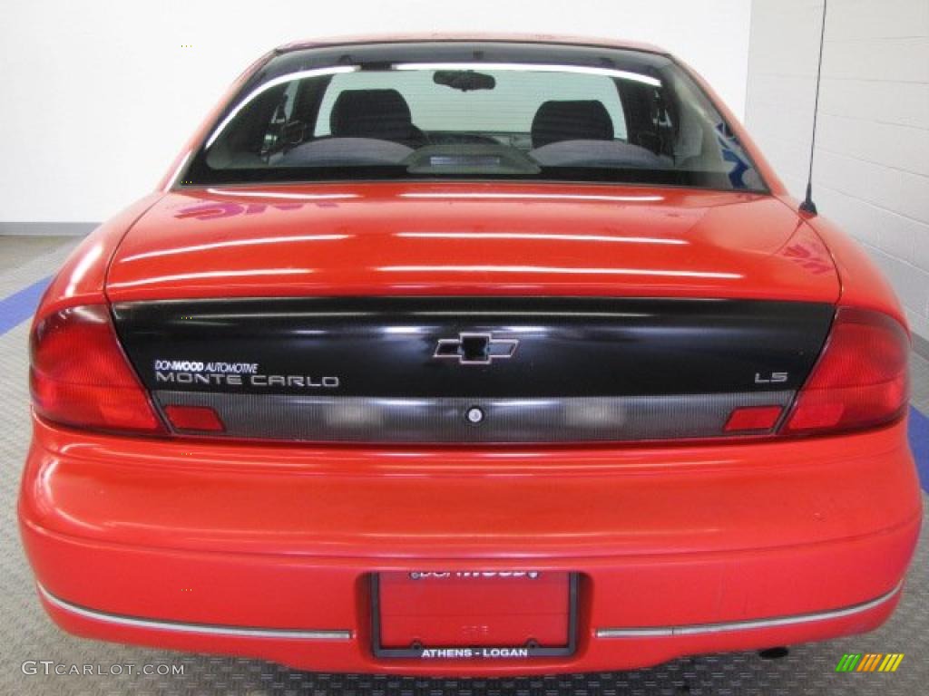 1996 Monte Carlo LS - Torch Red / Charcoal photo #8