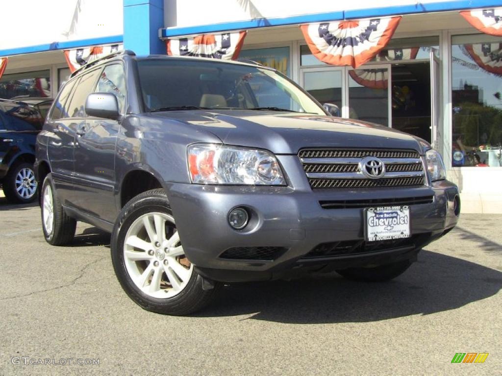 2006 Highlander Hybrid Limited 4WD - Black / Ivory Beige photo #1