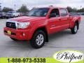 2007 Radiant Red Toyota Tacoma V6 PreRunner Double Cab  photo #1