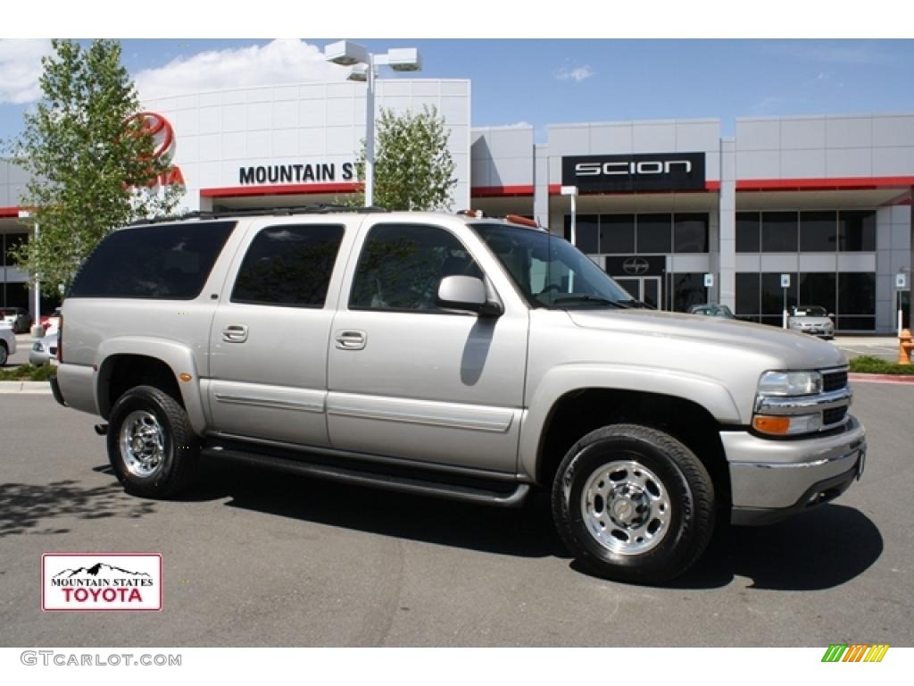 Silver Birch Metallic Chevrolet Suburban