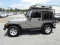 2000 Silverstone Metallic Jeep Wrangler Sport 4x4  photo #2