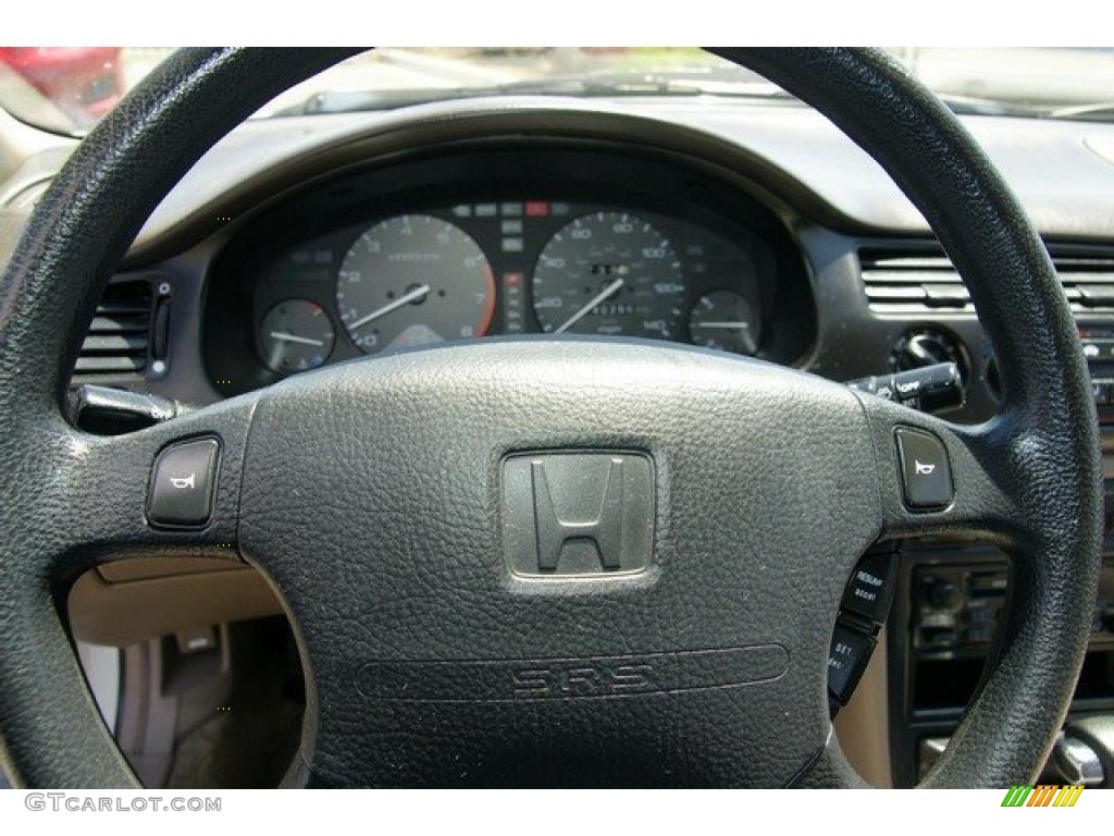 1995 Accord LX Wagon - Frost White / Beige photo #25